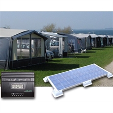 Camping Solcellsanläggning 400-450Wh (100Wp)